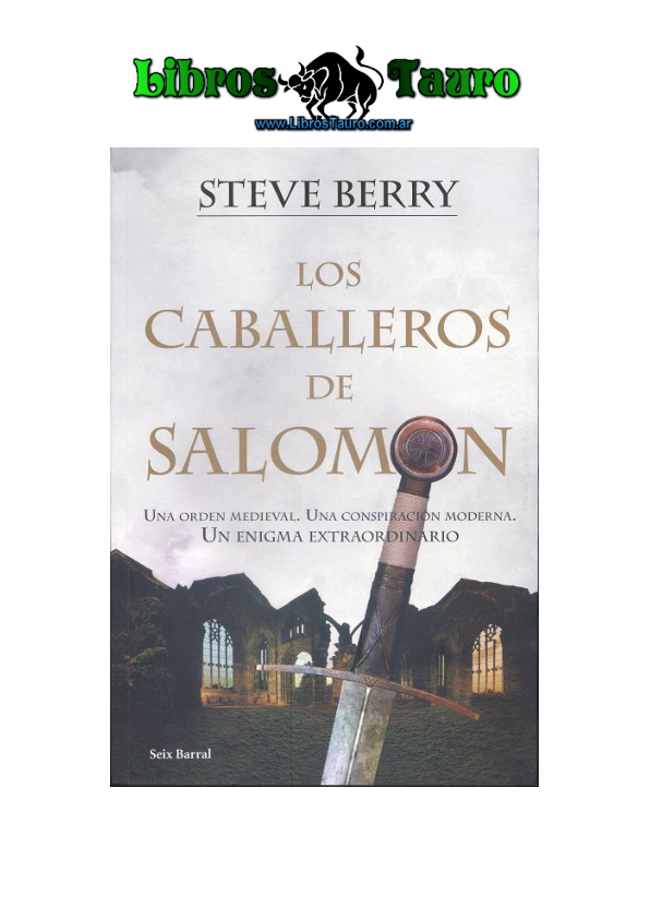 Portada de Los Caballeros de Salomon
